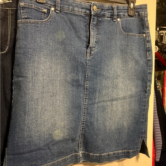 Style and Co. Denim Skirt Set - Picture 10 of 10